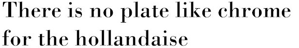 Sample of Bodoni