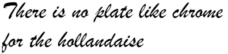 Text sample in Brush Script