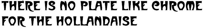 Text sample in Metropolitaines